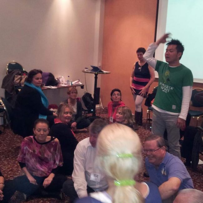 Europe_Europe Tour 2012. Workshop Transcendental Connection attended by Healers, Pastors, Surgeons, Physicians and Therapists